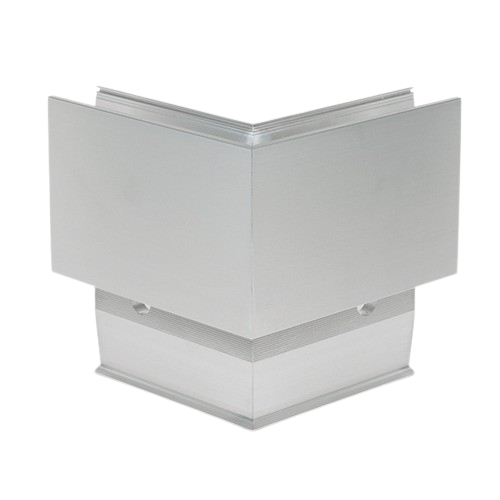 TL-3011 Udv. hjørne 90° aluminium rå Overfl.