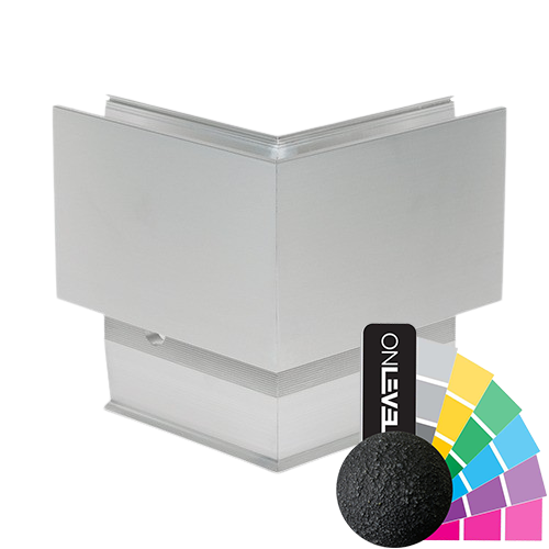 TL-3011 Udv. hjørne 90° aluminium RAL mat strukturlak