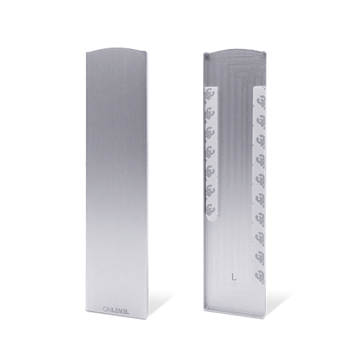 TL-3011 Endcap left half height covercap aluminum mill finish