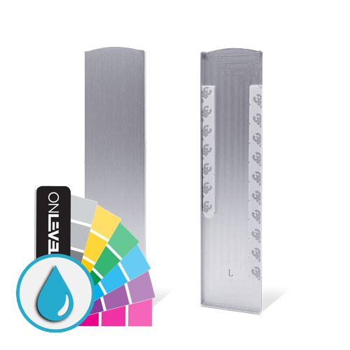 TL-3011 Endekap venstre bare for lav Klikk profil aluminum ARMOR RAL
