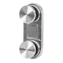 Topunktsfeste for glass