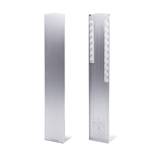 TL-3011 endekappe venstre kun til lav Dækkappe til trappe alum. natur anodiseret