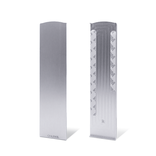 TL-3011 Endcap right half height covercap aluminum natural anodized