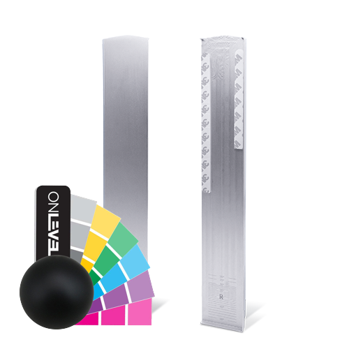 TL-3011 Endekap høyre bare for lav Klikk profil for trappe aluminum RAL matte