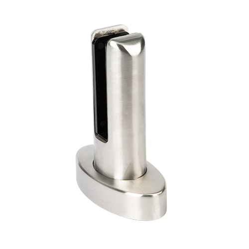 Glas bund klemme H=147mm glas 12-21.52mm, rustfrit stål 2205 satin