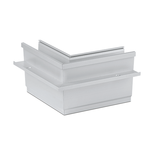 TL-1010 Tilk. 90° innv./utv. aluminium natur eloksert