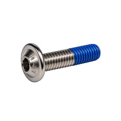 Låg rund huvudskruv med torx M6x25mm, AISI 304