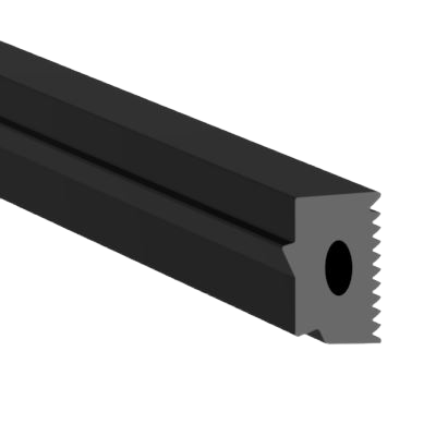 KAZIWALL glasgummi 4 glas 16.76mm, L=5mtr