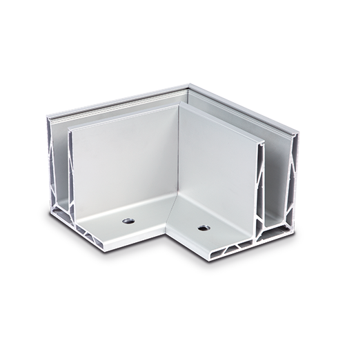 TL-3080 Outside corner 90° aluminum natural anodized