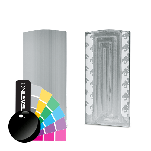 TL-3080 endekappe venst. alum. RAL blank