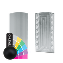 TL-3080 Endekap hØjre aluminium RAL (ujevn)