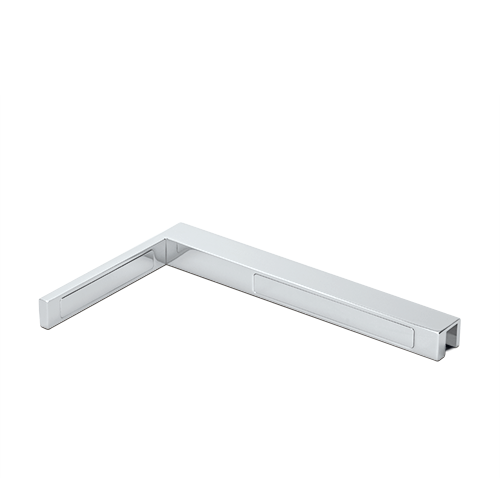 Stabilisering hörn glas-vägg 90° höger