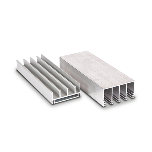 SUNVIEW Demo floor/ceiling profile 4-lanes L=200mm, aluminum natural anodized