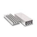 SUNVIEW Demo floor/ceiling profile 4-lanes L=200mm, aluminum natural anodized