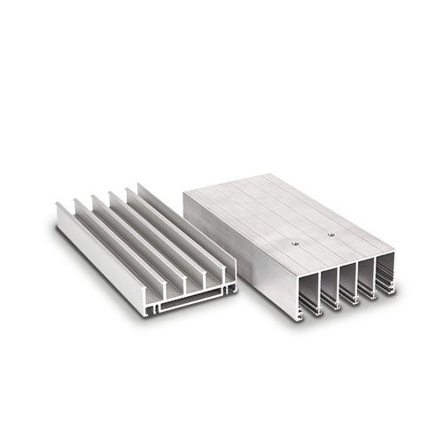 SUNVIEW Demo golv/tak profil 5-körfält L=200mm, aluminium natur anodiserad