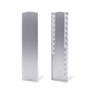 TL-3011 Ändlock vänster full höjd täcklock aluminium obehand. utför.