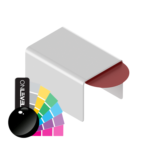 Anslutningsskydd U-profil 26x20x2mm, aluminium RAL skinande
