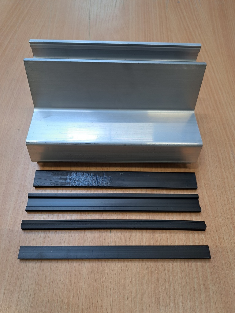 AIRFORCE Demo L=200mm, aluminium natur anodiserad