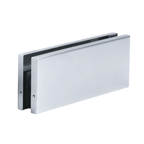 SWINGER self-closing pivot hinge set glass 8-13mm max. door weight 100kg for indoor use, AISI 304 satined