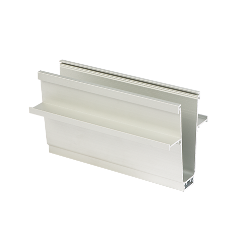 TL-1010 Glassprofil L=5000mm aluminium natur eloksert