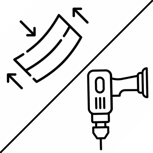 Bøying og boring glassprofil Trans-Level modell 6020 L=5000mm (6-10 brik.)