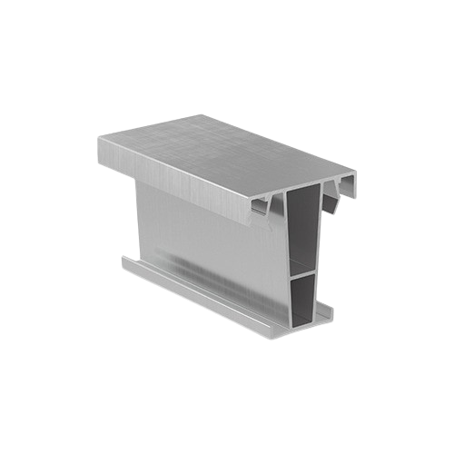TL-1010 Concrete casting profile for finish with Top-Cover L=200mm alum. natural anodized