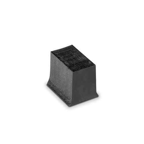 AIRFORCE fiksering blok glas tykkelse 8/8/4 (17.52mm), plast sort