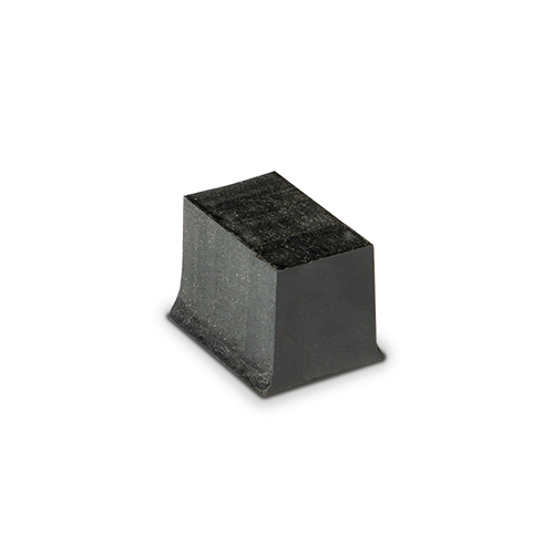 AIRFORCE fiksering blok glas tykkelse 10/10/4 (21.52mm), plast sort