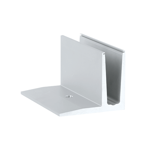 TL-3010 Glasprofil L=200mm aluminium natur anodiserad