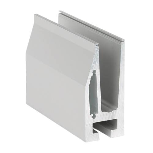 TL-5010 Glass profil L=200mm aluminium natur eloksert