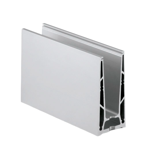 TL-6000 Glasprofil L=200mm naturanodiseret aluminium