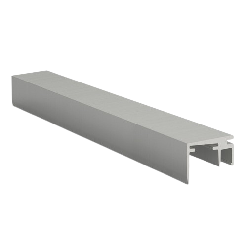 Top-cover 1.0kN, B=15mm, L=200mm aluminium natur anodiserad