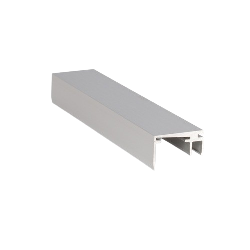 Top-cover 1.0kN, B=20mm, L=200mm aluminium natur anodiseret