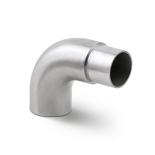 Endbow Ø42.4x2mm, AISI 316 satined