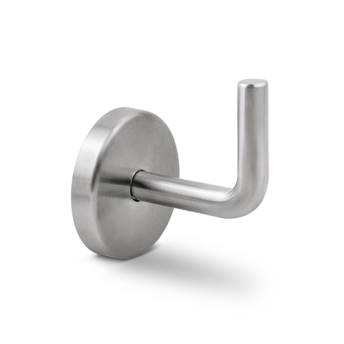 EMPIRE STATE POST handrail bracket with covercap connection welded, AISI 304 satined