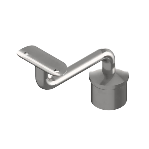 EMPIRE STATE POST handrail bracket post Ø42.4x2mm H=80mm handrail welded, AISI 316 satined