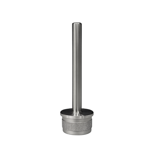 EMPIRE STATE POST handrail bracket post Ø42.4x2mm H=120mm handrail welded, AISI 304 satined (discontinued product until 30/06/2026 or while stocks last)