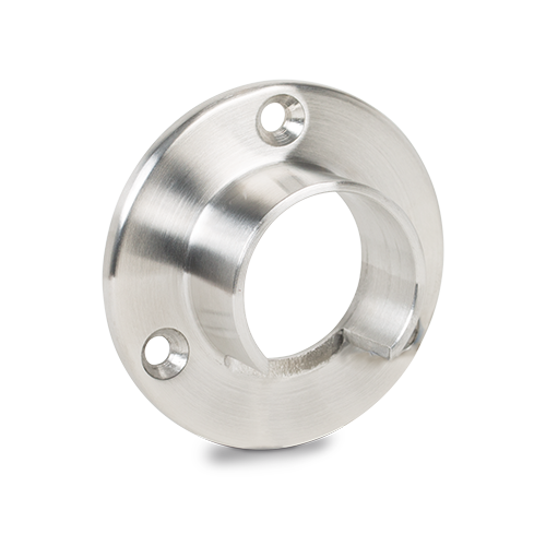 Väggfäste för glashandräcke Ø42.4x1.5mm, AISI 304 satinerad