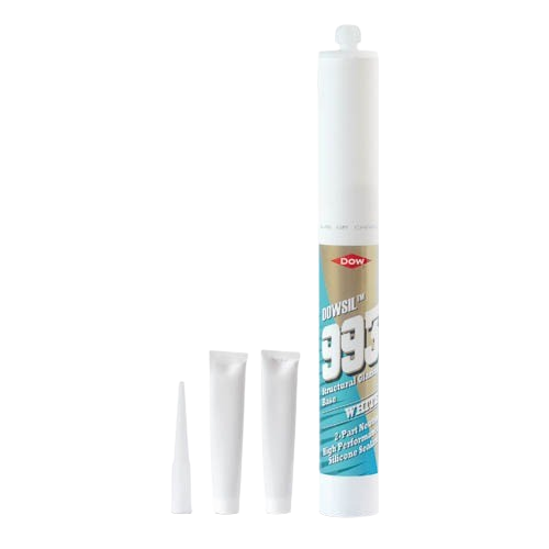 BEND-FIT silikonlim 545gr Svart var uppmärksam: använd. bara med blandningsspindel