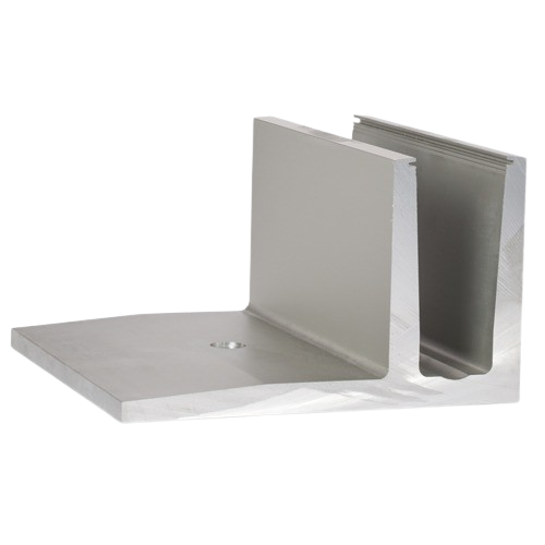 TL-3030 Glasprofil L=2500mm  aluminium natur anodiseret