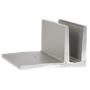 TL-3030 Glasprofil L=2500mm  aluminium natur anodiseret