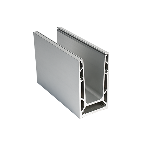 TF-6620 glasprofil L=5000mm, aluminium natur anodiseret