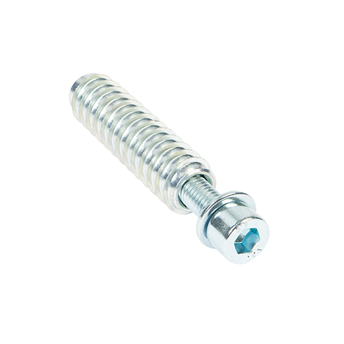 TL-6501 Monteringssæt til træ M10x60mm med sekskantet hoved stål zinc overfl.