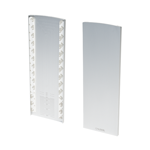 TF-6620 ändlock vänster/höger för trappa, aluminium natur anodiserad