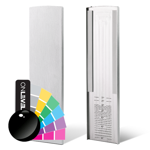 TF-6620 endcap left/right for stairway, aluminum RAL shiny