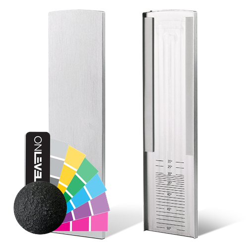 TF-6620 endcap left/right for stairway, aluminum RAL structure