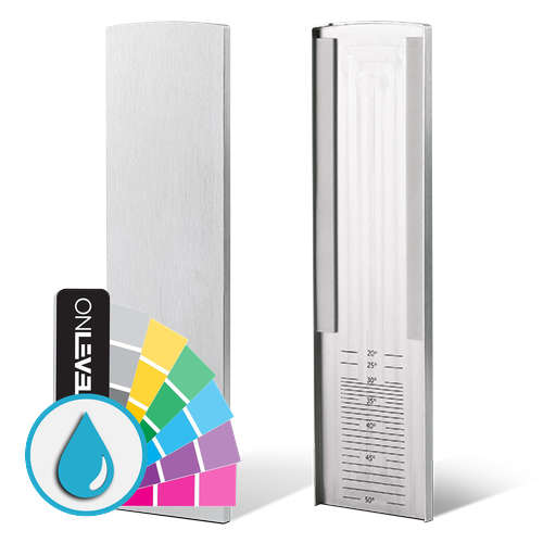 TF-6620 endcap left/right for stairway, aluminum ARMOR RAL