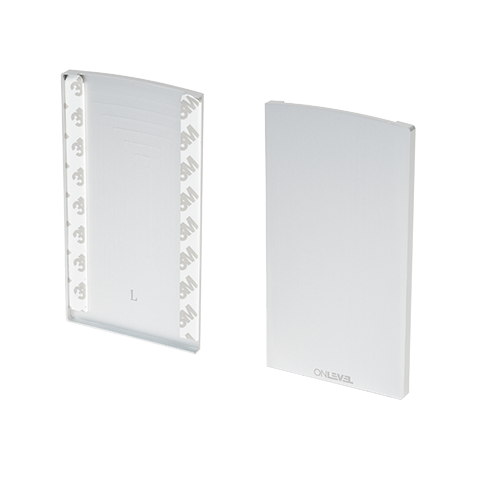 TF-6621 endekappe venstre, aluminium rå overfl.