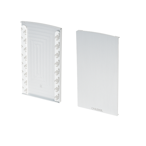TF-6621 endekap høyre, aluminium natur eloksert