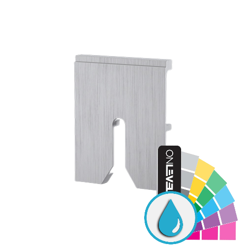 TURBOFLEX TL-6621 Avstandsstykke tykkelse 15mm aluminium ARMOR RAL